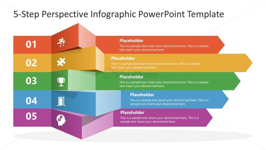 Cover Slide - 5-Step Perspective Infographic Template