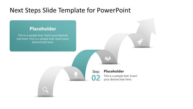 Step 2 Slide – 4-Item Next Steps Template