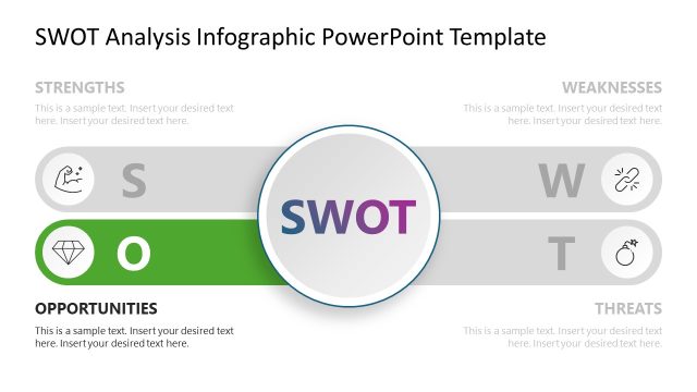 SWOT Analysis Infographic Slide