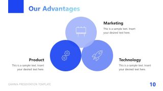 Gamma Business Overview Slide Layout 
