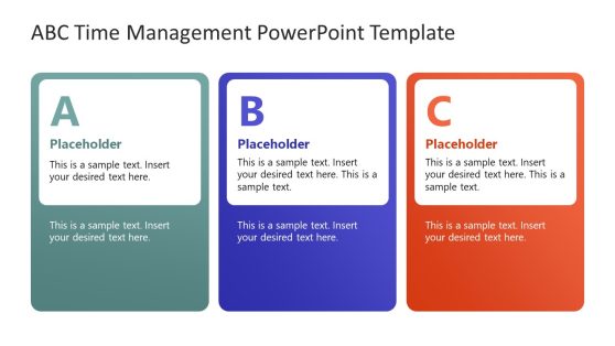 ABC Time Management PowerPoint Template