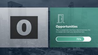Editable Opportunities Focus Slide Template