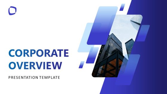Light Corporate Overview Template for PowerPoint 