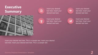 Customizable Business Proposal PPT Template
