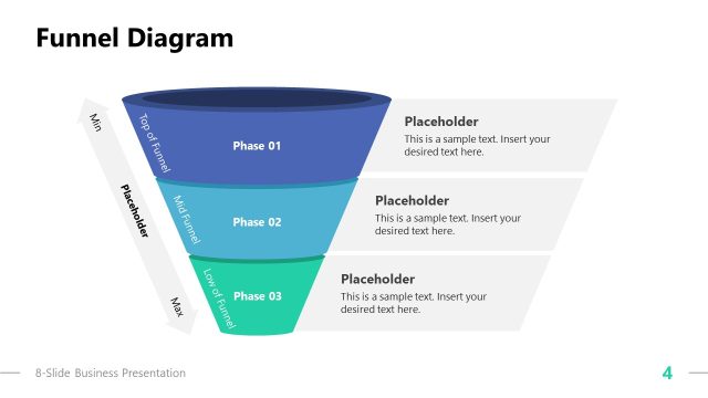 Funnel Diagram – 8-Slide Business Presentation Template