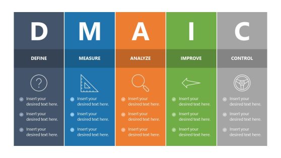 DMAIC Model PPT Template