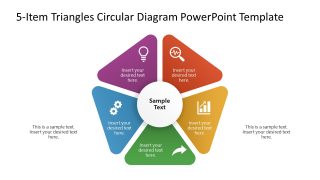 5-Item Triangles Presentation Template