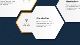 Stage 5 Slide for Horizontal Infographic PPT Template