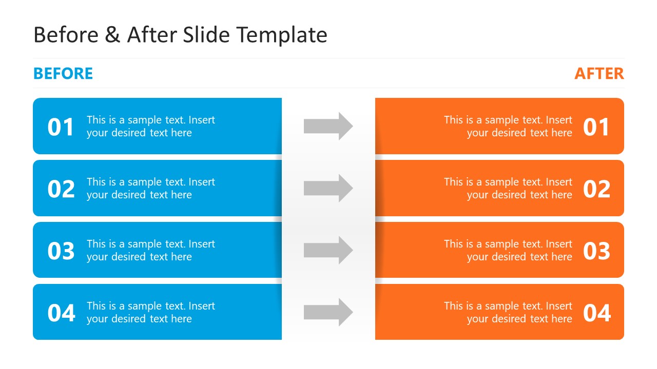 Before & After Presentation Template