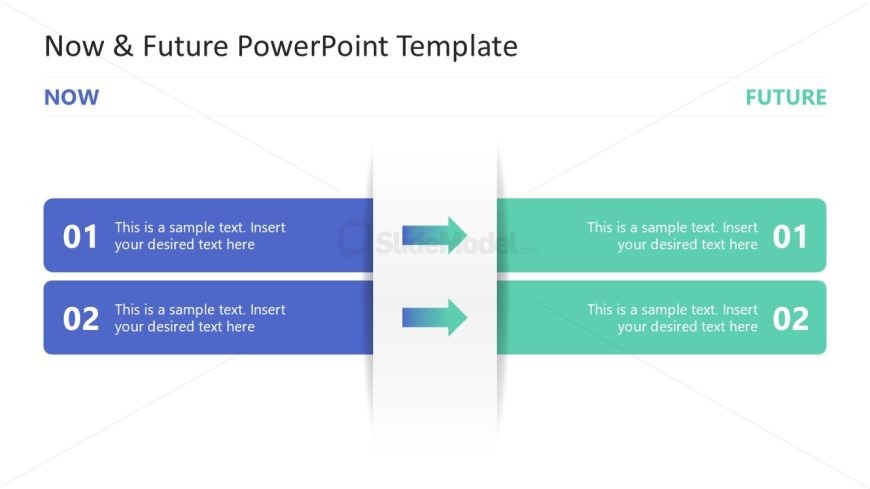 Now vs Future Template for Presentation