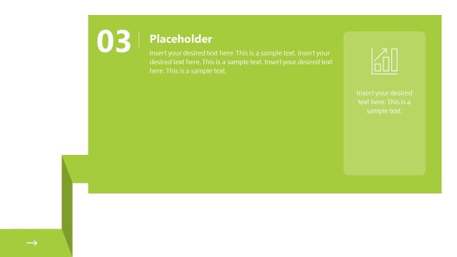 Editable 3-Item Slide Deck PPT Template