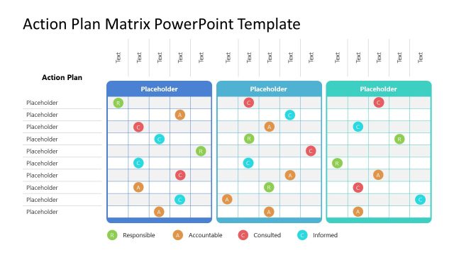 Action Plan Matrix PowerPoint Template