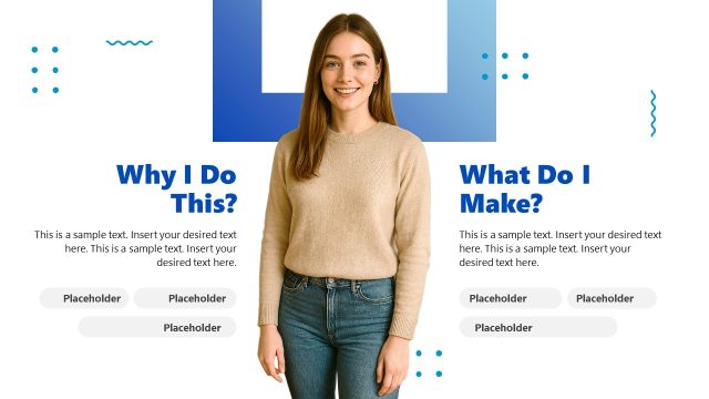 Customizable Simple About Me PPT Template