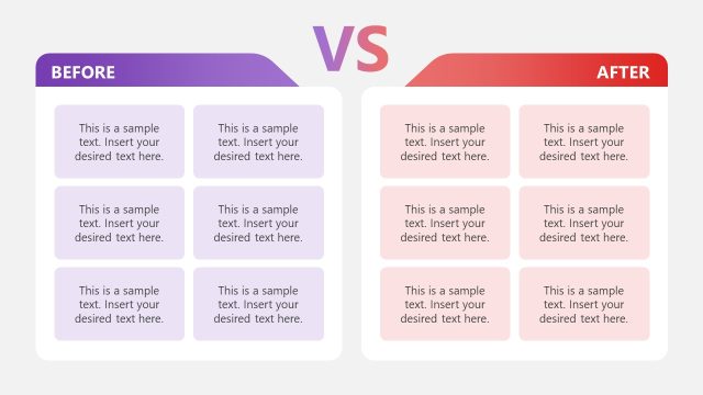 Before vs After PowerPoint Template