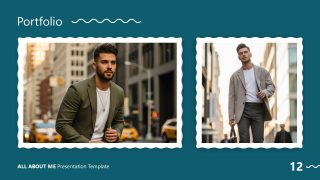 Portfolio Creative Slide - All About Me Template