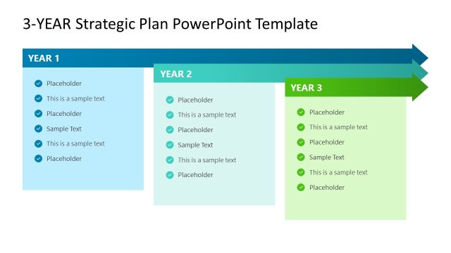 3-Year Strategic Plan Slide Template