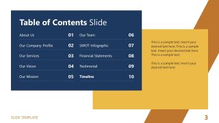 Simple Business PPT Template for PowerPoint 