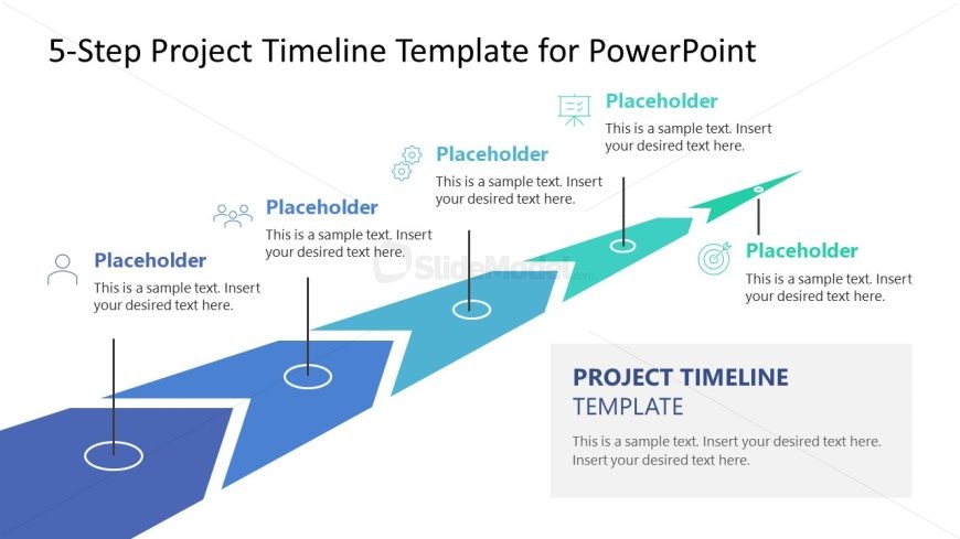 5-Step Project Timeline Presentation Template