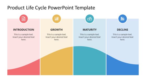 Customizable Product Life Cycle PPT Template