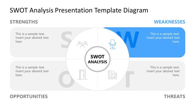 SWOT Analysis PPT Slide Template