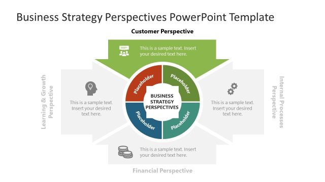 4 Business Strategy Perspectives Presentation Template