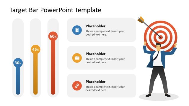 Target Bar PowerPoint Template