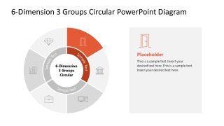 Cover Slide - 6-Dimension 3 Groups Slide Template 
