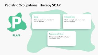 Pediatric Occupational Therapy SOAP Template Layout 