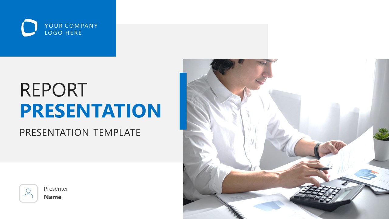 Editable Business Report Presentation Template