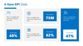 Business Report Template Layout with Sections