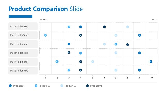Comparison Slide – Business Report PPT Layout