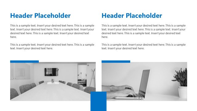Placeholder Text for Business Report PPT Template