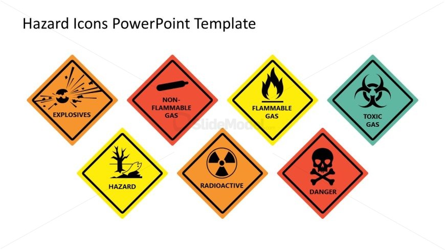 Hazard Icons Template for PowerPoint