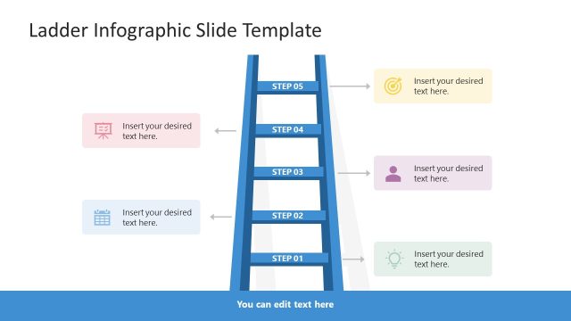 Ladder Infographic PowerPoint Template