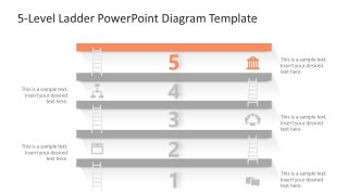 5 Level Vertical Ladder Diagram Layout 