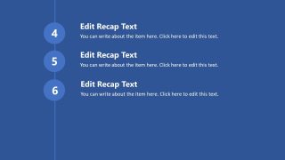 Quick Recap Slide Template for PowerPoint 