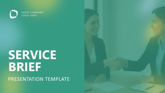 Editable Service Brief PPT Template