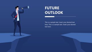 Future Outlook Infographic Presentation Slide Template