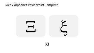 Attractie Design - Greek Alphabet Presentation Slide 