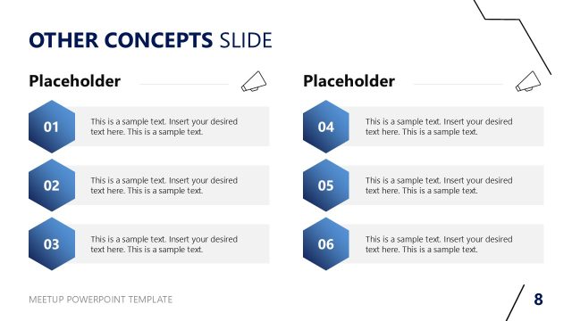 Other Concepts Presentation PPT Slide – Executive Meetup Template