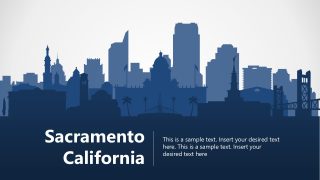 Sacramento California Template Layout 