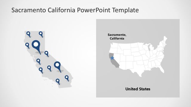Customizable Sacramento California PPT Template