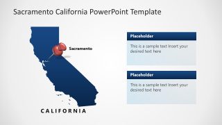 Modern Design for City Presentation - Sacramento California Template
