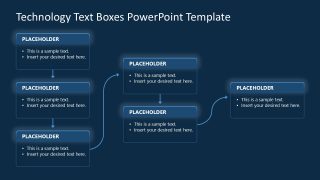 Technology Text Boxes Template for PowerPoint 