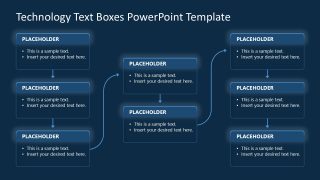 Editable Technology Text Boxes Presentation Template