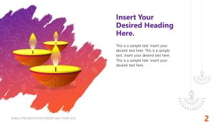 Diwali Presentation Slide Template
