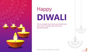 Editable Diwali Template for PowerPoint 