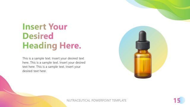 Nutraceutical Presentation Slide Layout