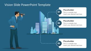 Editable Vision PPT Diagram Template 