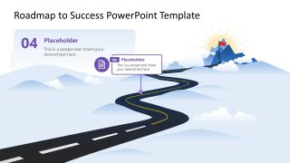 Roadmap to Success Template Slide 